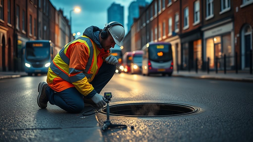 Underground Leak Detection Dalston E8 in Finsbury Park