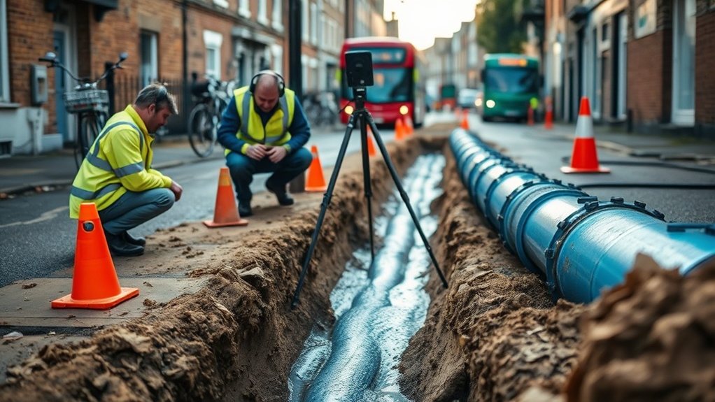 Water Main Leak Detection Hoxton N1 in Finsbury Park